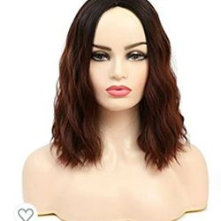 Cinnamon Brown 2 Tone Loose Wave Hair Wig