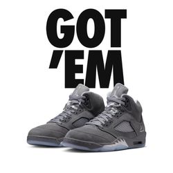 Jordan 5 Wolf Grey