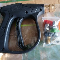 New Spray Gun Nozzle With Five Interchangeable Tips 20 Firm