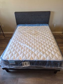 Twin Bed Set (frame + mattress)