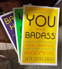 Jen Sincero "You Are a Badass" 3-Book Set (Paperback)