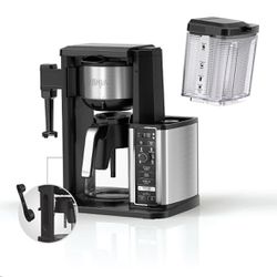 Ninja CM401 Specialty 10-Cup Coffee Maker with 4 Brew Styles for Ground Coffee Built in Frother