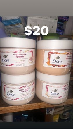 Dove Limited Edition Body Scrub Bundle (4 Jars)