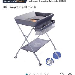 Tall Baby Changing Table, Portable 