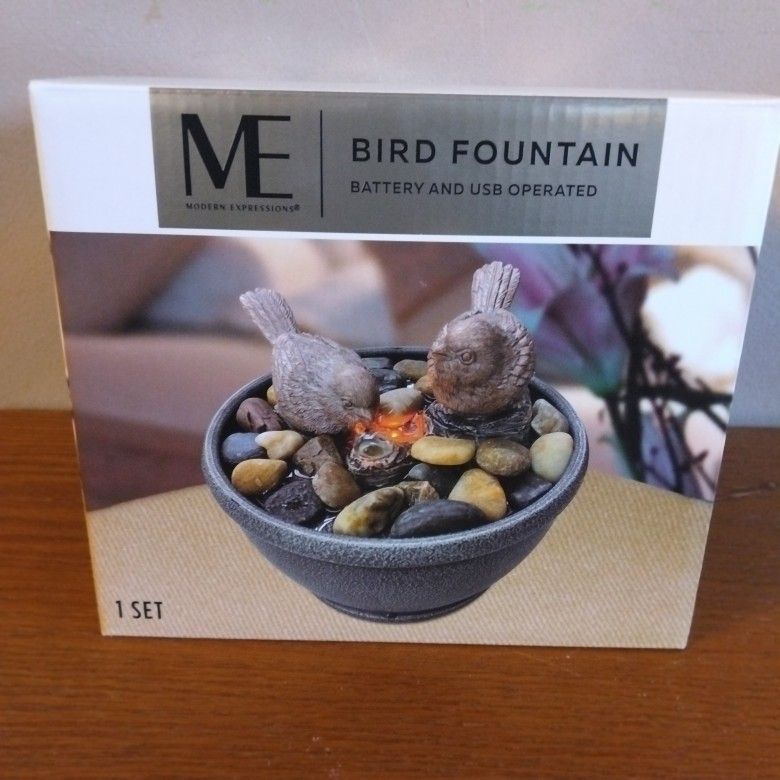 Indoor Bird Bath Fountain