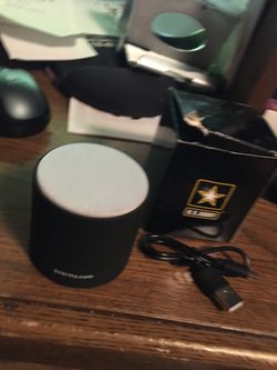 Us army bluetooth speaker