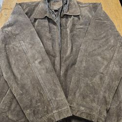 Knightsbridge suede leather jacket
