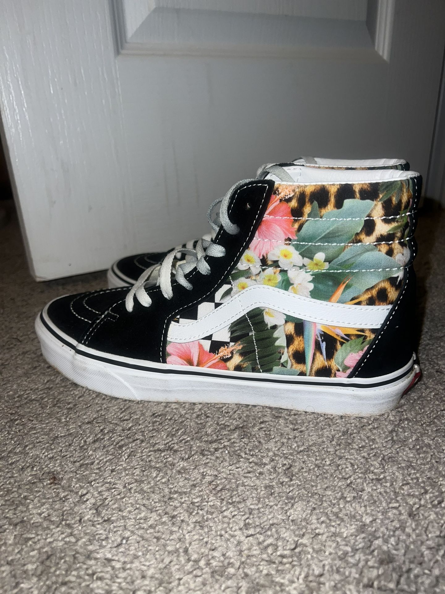 High Top Vans (Animal & Floral Print)