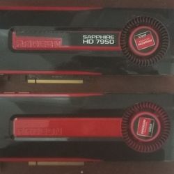 2 Amd Radeon Sapphires HD 7950 Gpus Willing To Trade For Ddr4 Desktop Ram