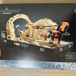 New Lego 75380 Star Wars Boonta Eve Mos Espa Podrace Diorama Episode 1