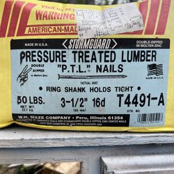 “P.T.L.” NAILS 3.5” 16d