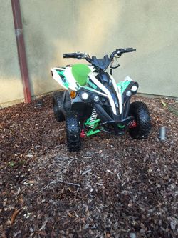 Green Quad 1000w E Racer Sports