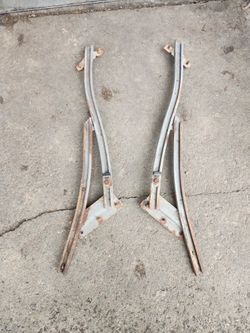 Rear Quarter Window Tracks..65 Impala 66