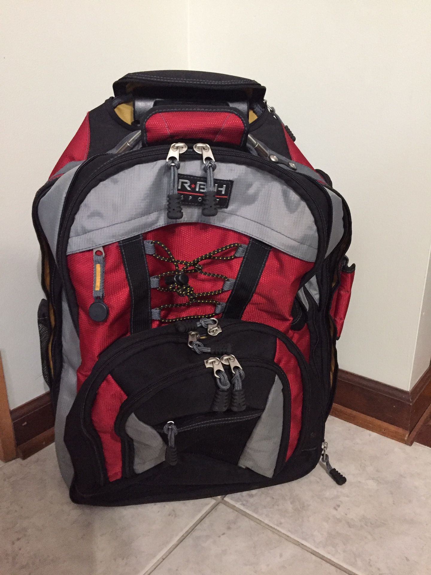 RBH Sport rolling backpack
