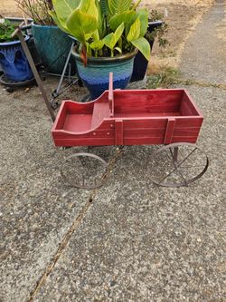 Wooden wagon