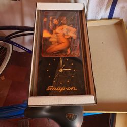 Snap-on Tools Clock Brand New In The Original Box