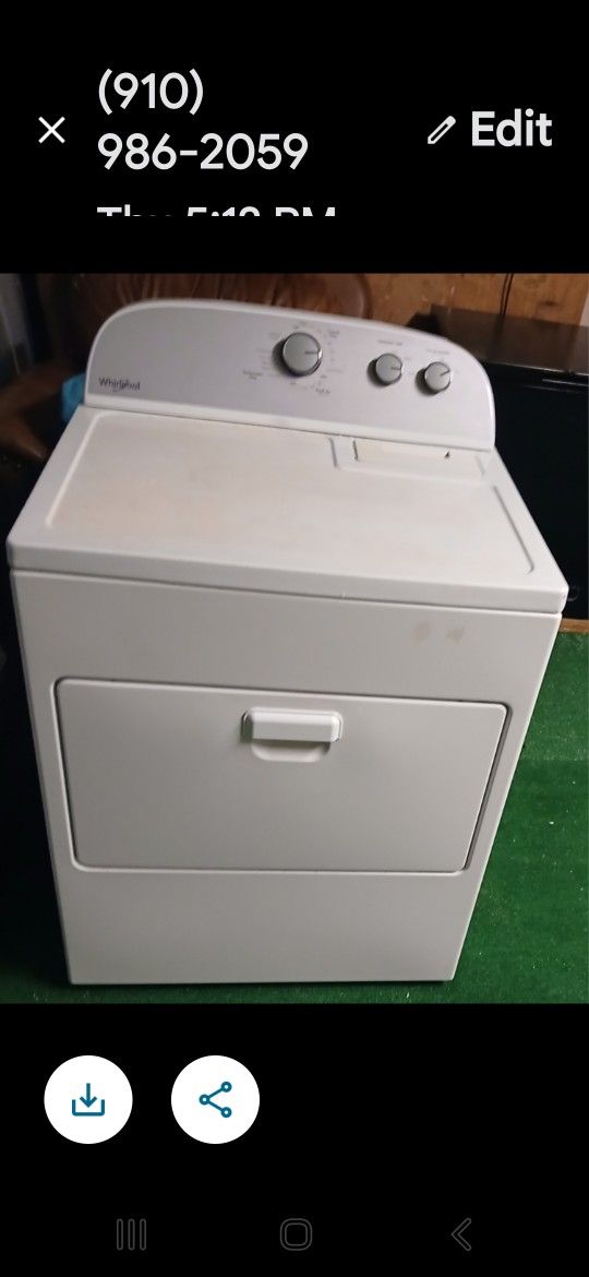 Whirlpool Washer & Dryer