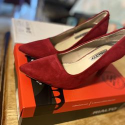 Yellow And Red Heels