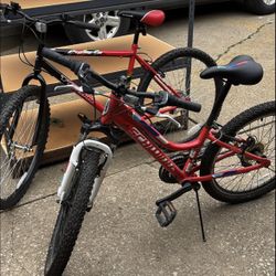 A 24 Inch And 26 Inch Bicycle Very Nice