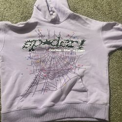 Medium Purple Spider Hoodie 