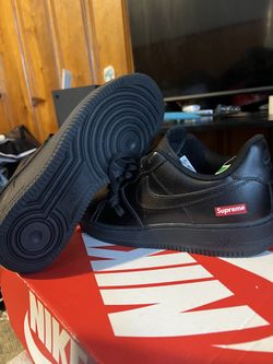 Black AF1 Supreme