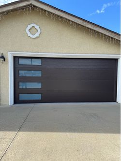 New garage door