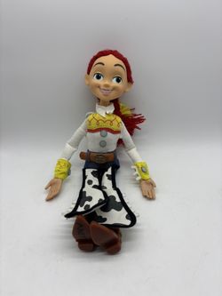 Disney Store 15" Talking Jessie Doll Pull String "ANDY" on Boot - Tested & Works