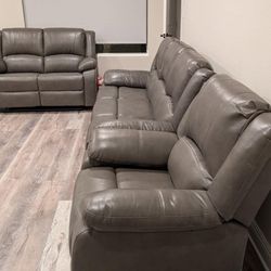 New Recliner Couch, Loveseat And Chair! Includes Free Delivery 🚚! Free Assembly!
