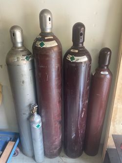 3 Argon tanks full