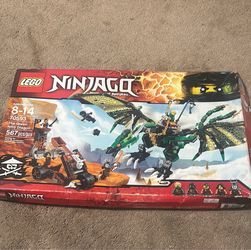 Lego ninjago The Green NRG Dragon