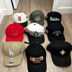 Variety Hats (prices In description)