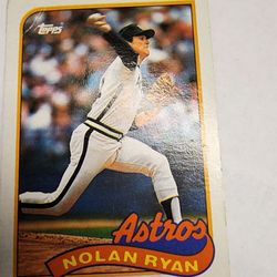 NOLAN RYAN BASEBALL CARD