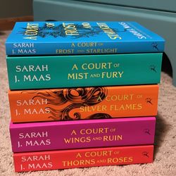 Sarah J Maas Books (CASH ONLY)