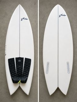 Rusty Surfboard Fish Twin Fin