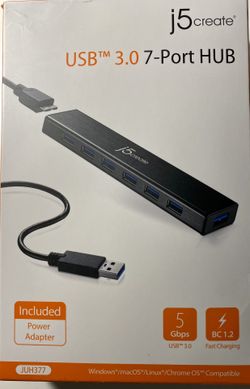 j5 create USB 3.0 7-Port HUB