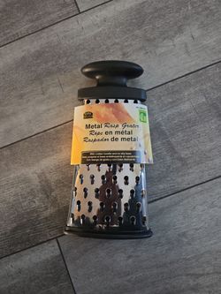 Metal Rasp Grater with Rubber Handle