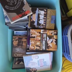Huge Bin Of Movies Series DVDs