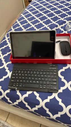 New tablet with keyboard and mouse