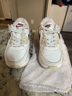 Nike Air Max 90 easy ons phantom dark team Red and echo pink size 8C