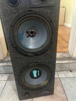 Subwoofers and box