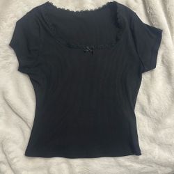 Women’s Black Blouse  Lace