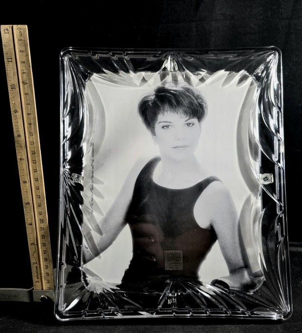 Fifth Avenue Crystal "Natalie" Fine Cut Crystal Picture Frame - Brand New In Box