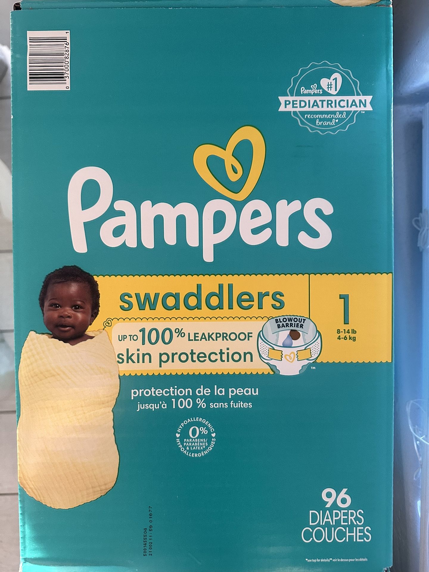 Size 1 Pampers 