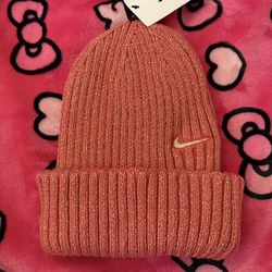 Nike Rose Gold Beanie