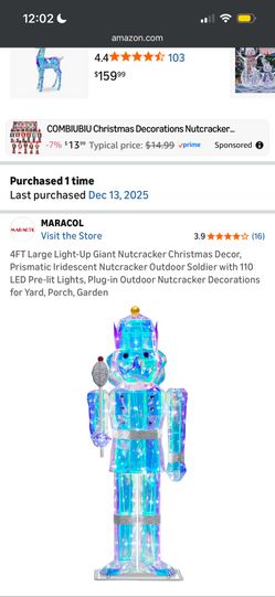 Christmas 🎄 Nutcracker Prismatic 