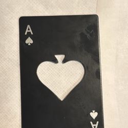 Ace Card Bottle Opener
