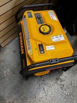 Gas Generator FIRMAN 3550 Starting Watts 4450 Portable Power Station Generator