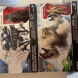 Star Wars Force Link Imperial Probe Droid And Wampa 