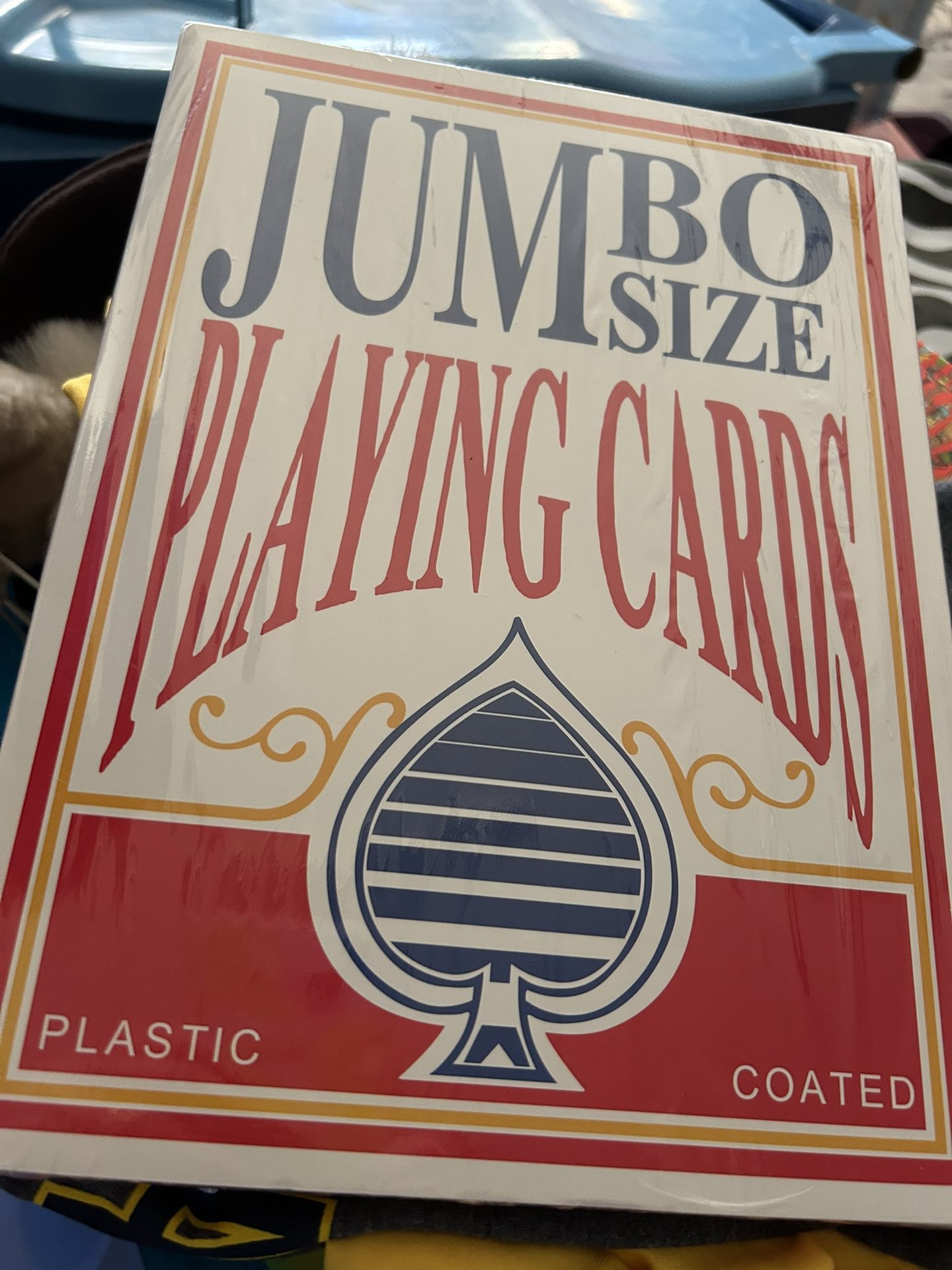 New Huge Pack Of Jumbo Playing Cards