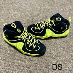 2012 Nike Air Penny 2 Black/Volt